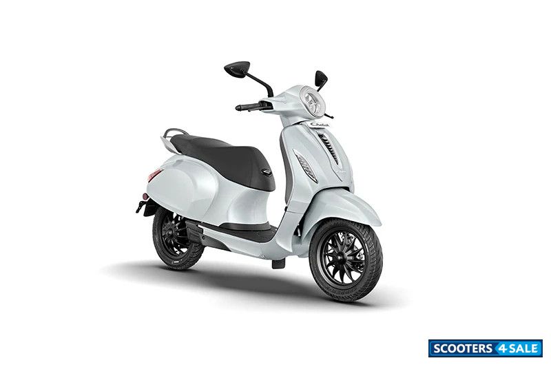 Bajaj Chetak Blue 3202 Tecpac - Cyber White