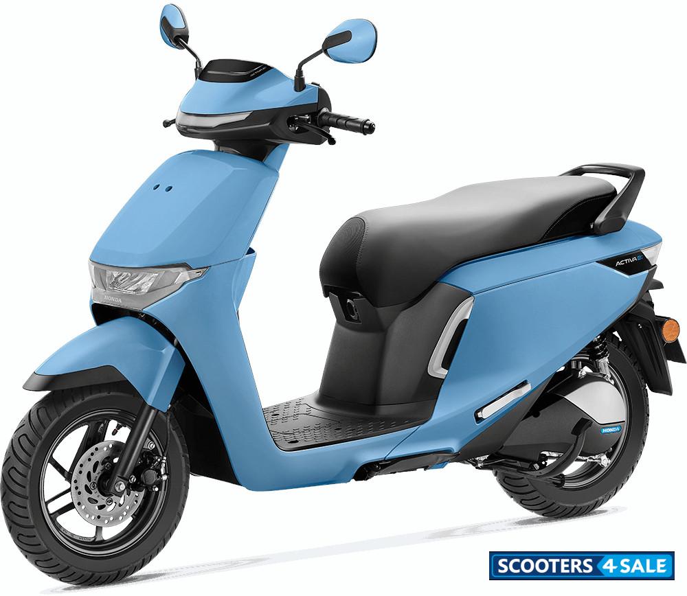 Honda Activa e - Pearl Serenity Blue