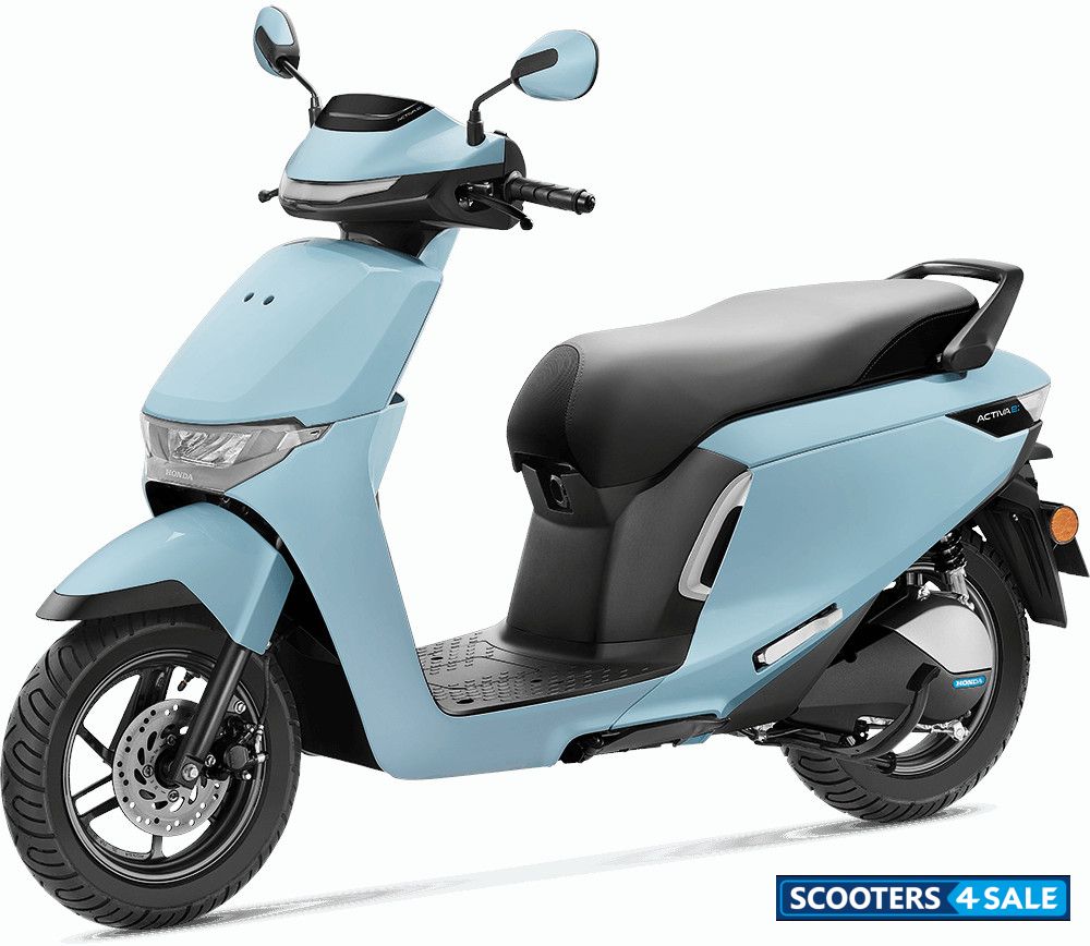 Honda Activa e - Pearl Shallow Blue