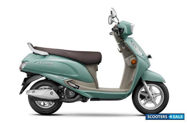 Suzuki Access 125 2025 - Solid Ice Green