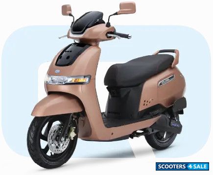 TVS iQube ST 17 - Coral Sand Glossy