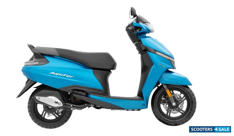 TVS Jupiter SmartXonnect Disc 2024 - Dawn Blue Matte